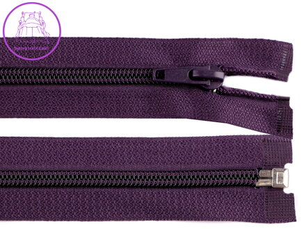 Spirálový zip šíře 5 mm délka 80 cm bundový POL
