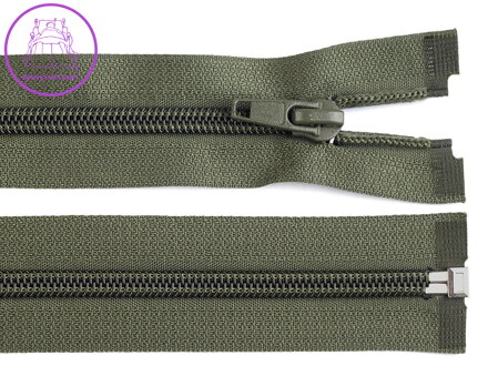 Spirálový zip šíře 5 mm délka 85 cm bundový POL