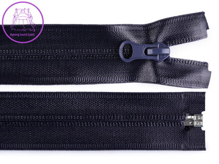 Voděodolný zip šíře 7 mm délka 85 cm spirálový