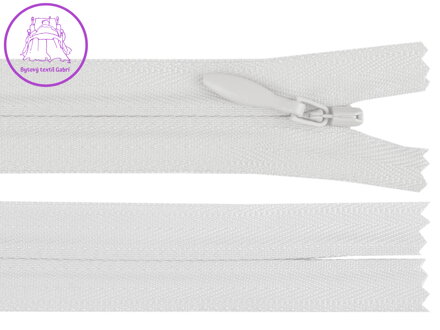 Spirálový zip skrytý YKK No 3 délka 50 cm