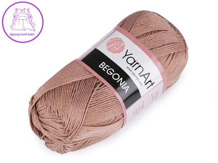 Bavlněná pletací příze Begonia 50 g