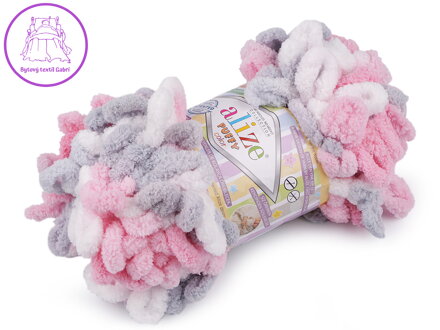 Pletací příze Alize Puffy color 100 g