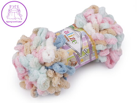 Pletací příze Alize Puffy color 100 g
