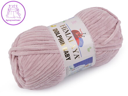 Pletací žinylková příze Dolphin Baby 100 g
