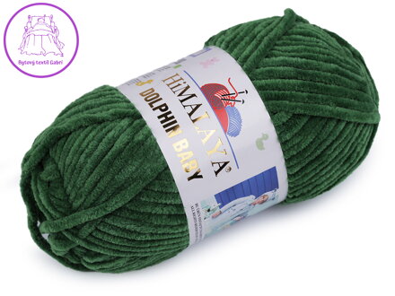 Pletací žinylková příze Dolphin Baby 100 g