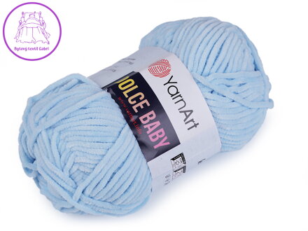 Pletací žinylková příze Dolce Baby 50 g