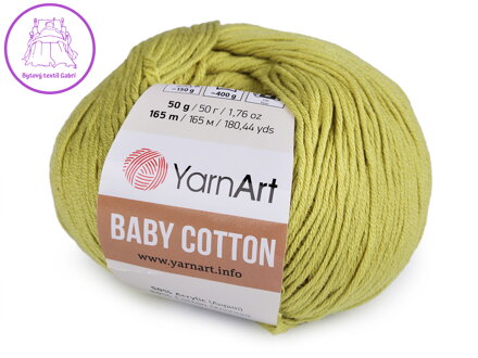 Pletací příze Baby Cotton 50 g