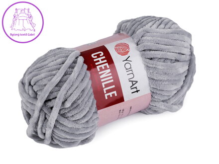 Pletací žinylková příze Chenille 100 g