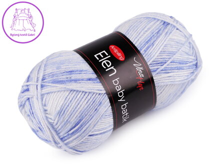 Pletací příze Elen baby batik 100 g