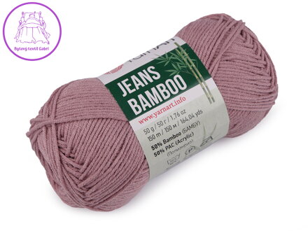 Pletací příze Jeans Bamboo 50 g