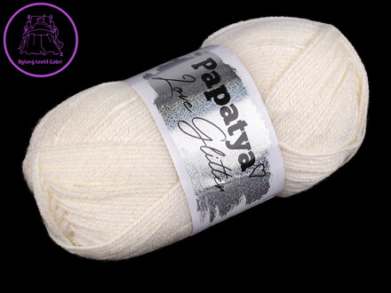 Pletací příze Papatya Love Glitter 100 g