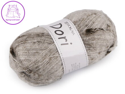 Pletací mohérová příze s nopky Dori 100 g