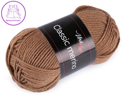 Pletací příze Classic Merino 50 g