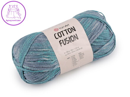 Bavlněná pletací příze Cotton Fusion 100 g