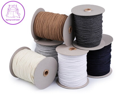 Oděvní šňůra / příze macrame Ø4 mm