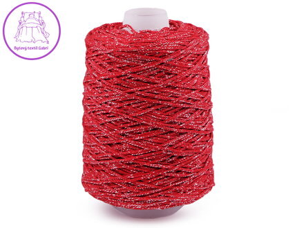 Pletací příze Chic s lurexem, macrame 300 g