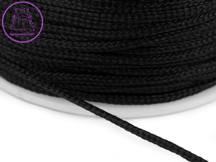 Oděvní šňůra PES Ø2 mm