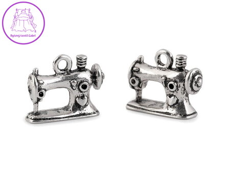 Přívěsek šicí stroj 13x16 mm