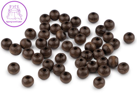 Dřevěné korálky Ø8 mm