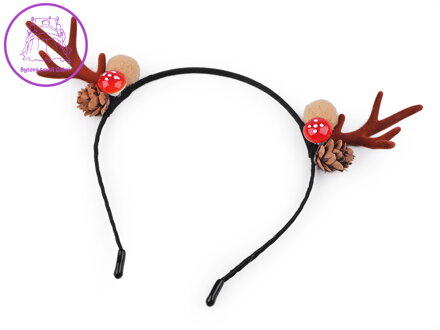 Čelenka do vlasů vánoční / párty
