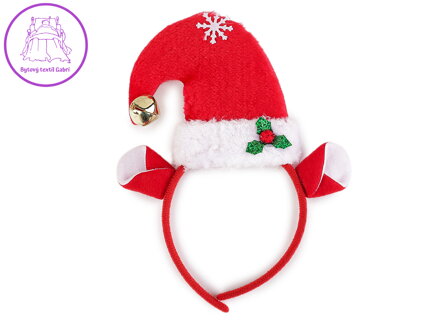 Čelenka do vlasů elf, vánoční / párty