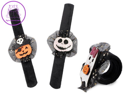 Náramek samonavíjecí Halloween / čarodějnice