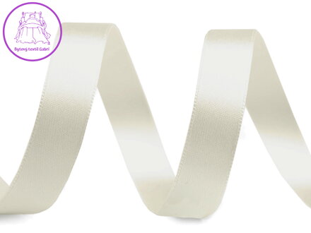 Atlasová stuha oboulící šíře 15 mm