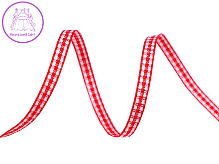 Károvaná stuha šíře 3 mm