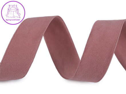 Sametová stuha oboustranná šíře 25 mm