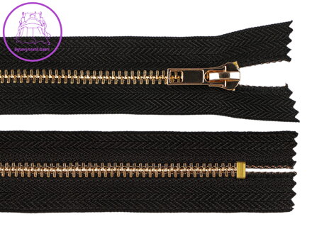 Kovový zip No 5 délka 20 cm (jeansový) Kovový zip No 5 délka 20 cm (jeansový)