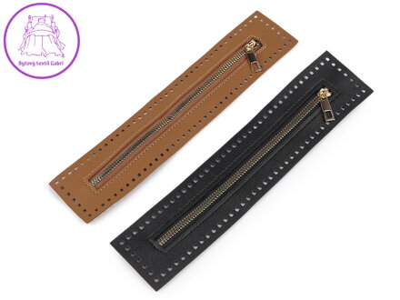 Zip na kabelky, tašky, pouzdra 6x27 cm