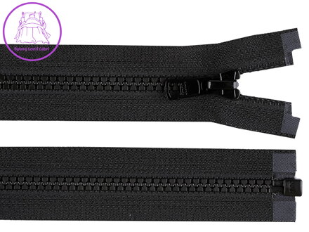 Kostěný zip YKK No 5 délka 80 cm bundový