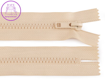 Zip kostěný šíře 5 mm délka 16 cm