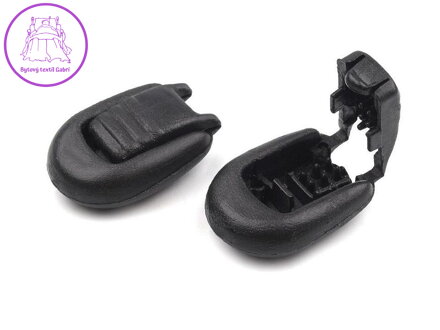 Plastová koncovka 15x19 mm zamačkávací