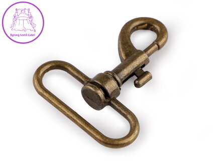 Kovová karabina průvlek 38 mm