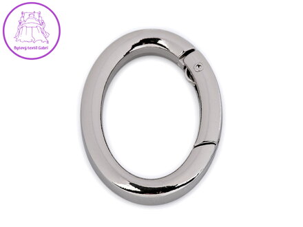 Karabina oválná na kabelky / kroužek na klíče