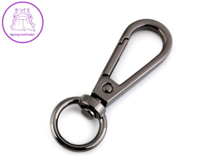 Kovová karabina průvlek 12 mm