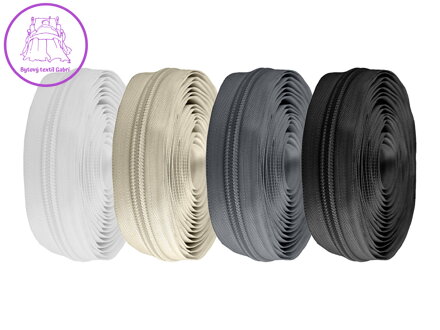Zip spirálový šíře 10 mm metráž