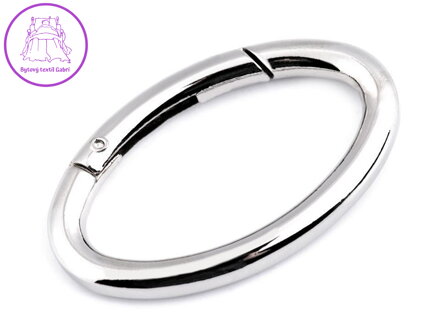 Karabina oválná na kabelky / kroužek na klíče