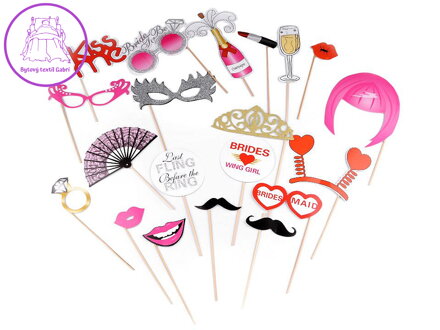 Párty rekvizity do fotokoutku Párty rekvizity do fotokoutku