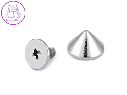 Ozdobný šroubovací hrot / nýt / nožičky na kabelky Ø9,5 mm