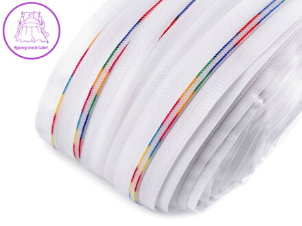 Duhový zip spirálový šíře 6 mm