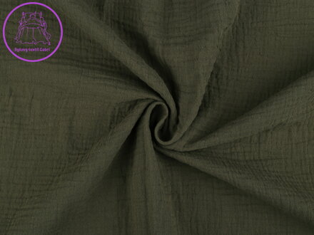 Mušelín / dvojitá gázovina