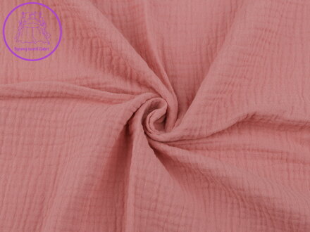 Mušelín / dvojitá gázovina