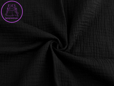 Mušelín / dvojitá gázovina