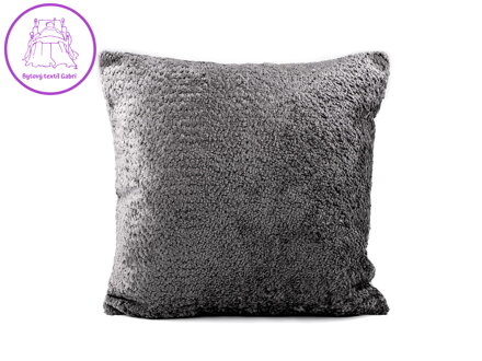 Povlak na polštář plyšový 45x45 cm