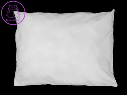 Polštář z dutého vlákna 70x90 cm se zipem pro penziony a hotely