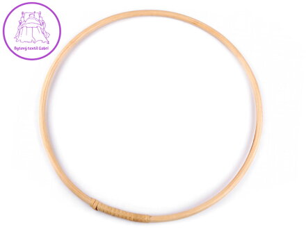 Bambusový kruh na lapač snů / k dekorování Ø35 cm