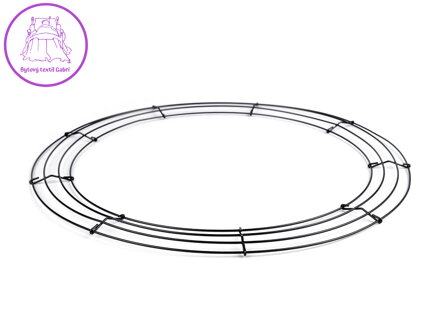 Drátěný základ na věnec Ø40 cm