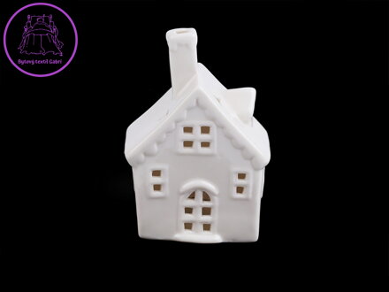 Porcelánový domeček svítící